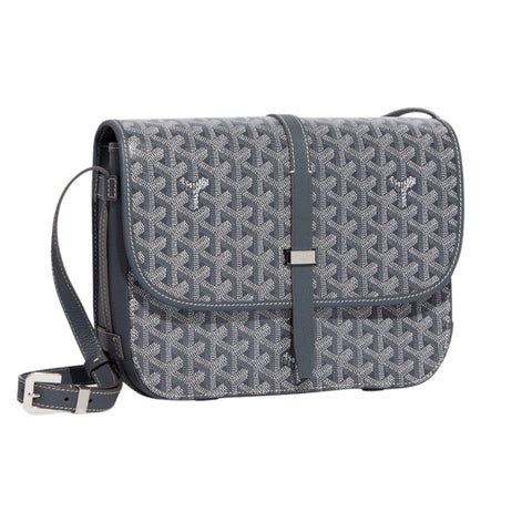 GOYARD BELVEDERE MM BAG GREY