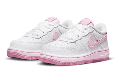 NIKE AIR FORCE 1 WHITE ELEMENTAL PINK (TD)