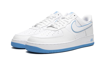 NIKE AIR FORCE 1 LOW WHITE UNIVERSITY BLUE SOLE