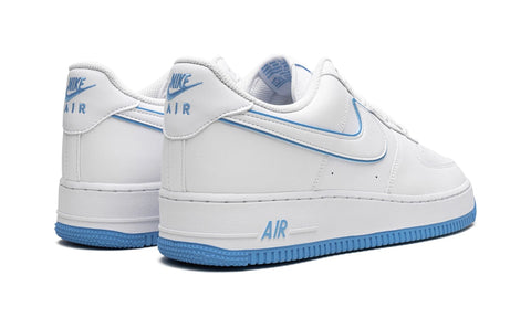 NIKE AIR FORCE 1 LOW WHITE UNIVERSITY BLUE SOLE