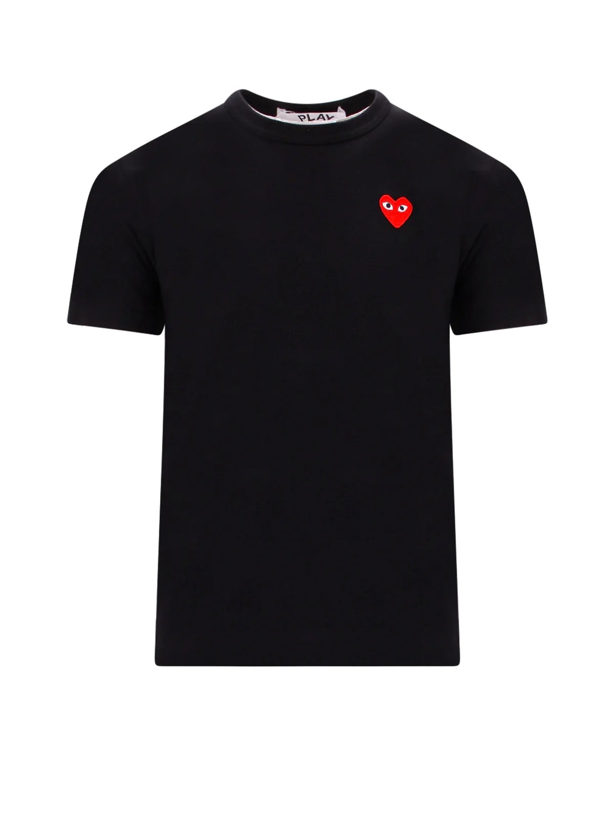 COMME DES GARÇONS HEART LOGO BLACK / RED T-shirt EVO (W)
