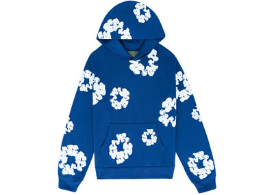 DENIM TEARS COTTON WREATH HOODIE ROYAL BLUE