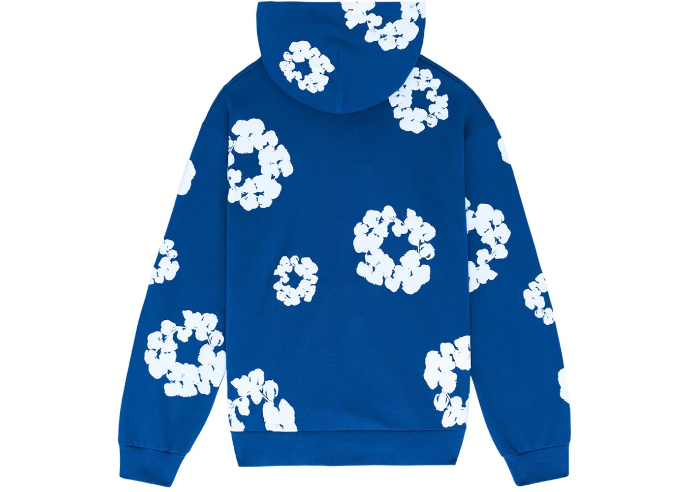 DENIM TEARS COTTON WREATH HOODIE ROYAL BLUE – ONE OF A KIND