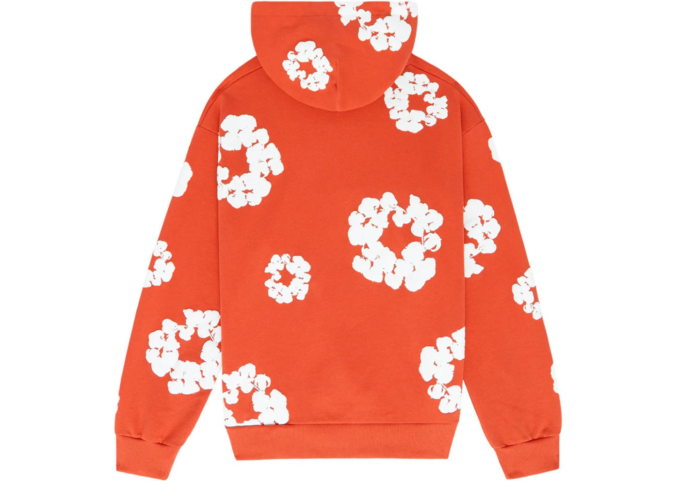 DENIM TEARS COTTON WREATH HOODIE ORANGE