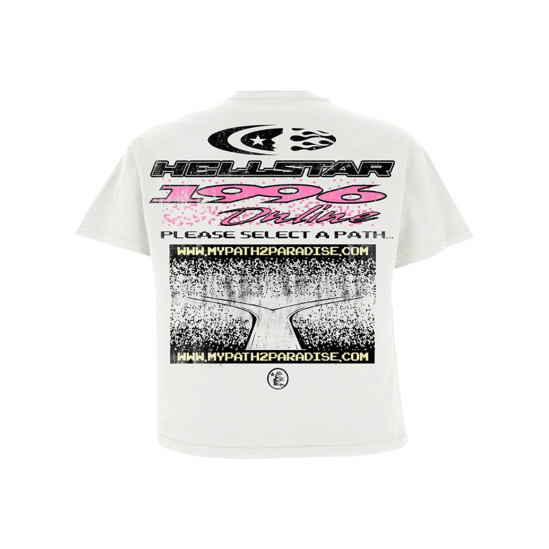 HELLSTAR PIXEL T-SHIRT WHITE – ONE OF A KIND