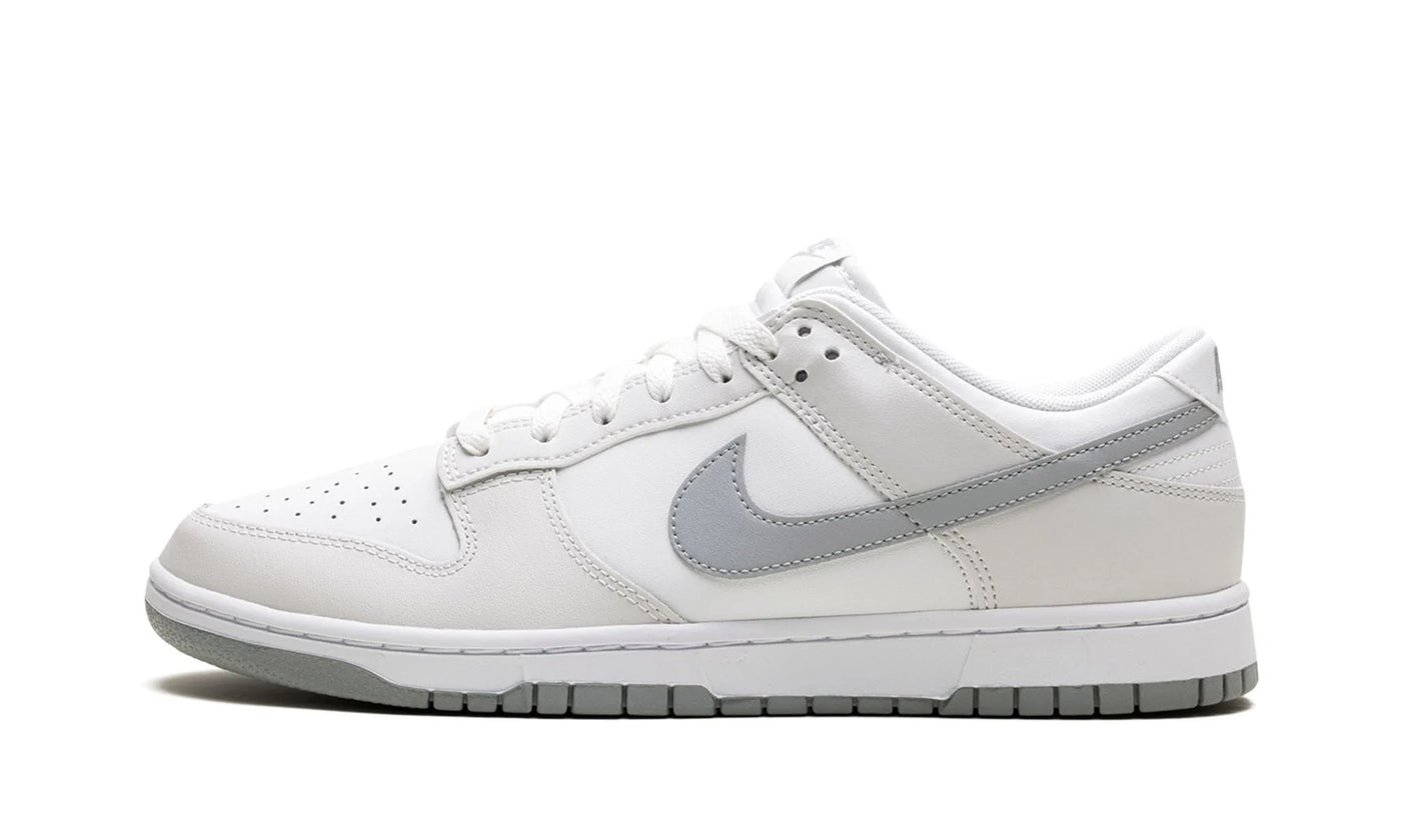 NIKE DUNK LOW RETRO SUMMIT WHITE LIGHT SMOKE GREY