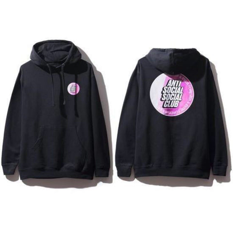 ANTI SOCIAL SOCIAL CLUB CLOTHING ANTI SOCIAL SOCIAL CLUB X SURF UP HOODIE BLACK