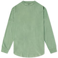 PALM ANGELS CLOTHING PALM ANGELS CLASSIC LOGO LONG SLEEVE WASHED GREEN