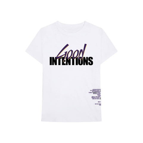 VLONE CLOTHING VLONE X NAV GOOD INTENTIONS DOVE TEE WHITE