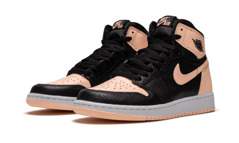 JORDAN SHOES JORDAN 1 HIGH BLACK CRIMSON TINT GS