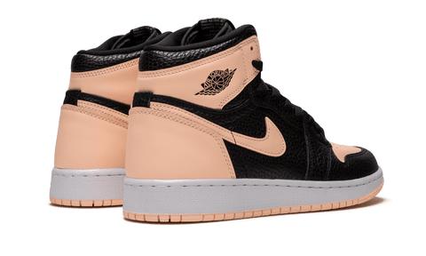 JORDAN SHOES JORDAN 1 HIGH BLACK CRIMSON TINT GS