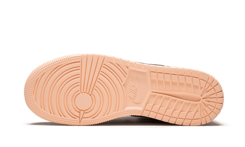 JORDAN SHOES JORDAN 1 HIGH BLACK CRIMSON TINT GS