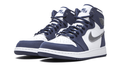 JORDAN SHOES JORDAN 1 HIGH MIDNIGHT NAVY GS