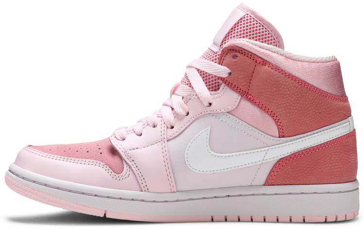 JORDAN SHOES JORDAN 1 MID DIGITAL PINK