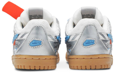 NIKE SHOES NIKE RUBBER DUNK OFF WHITE UNC BLUE (TD) CW7444100