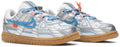 NIKE SHOES NIKE RUBBER DUNK OFF WHITE UNC BLUE (TD) CW7444100