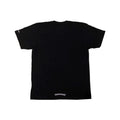 CHROME HEARTS CLOTHING CHROME HEART NECK LOGO FUCK YOU SLEEVE T-SHIRT BLACK