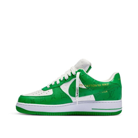 NIKE X LOUIS VUITTON SHOES NIKE X LOUIS VUITTON AIR FORCE 1 GREEN