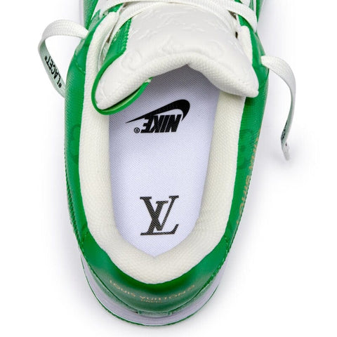 NIKE X LOUIS VUITTON SHOES NIKE X LOUIS VUITTON AIR FORCE 1 GREEN