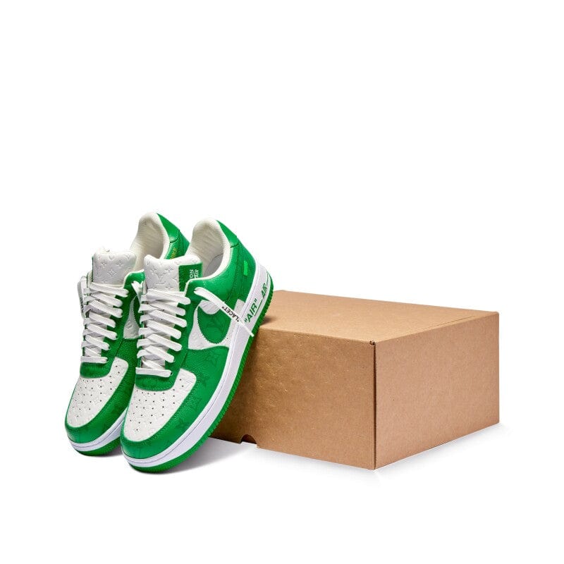 NIKE X LOUIS VUITTON SHOES NIKE X LOUIS VUITTON AIR FORCE 1 GREEN