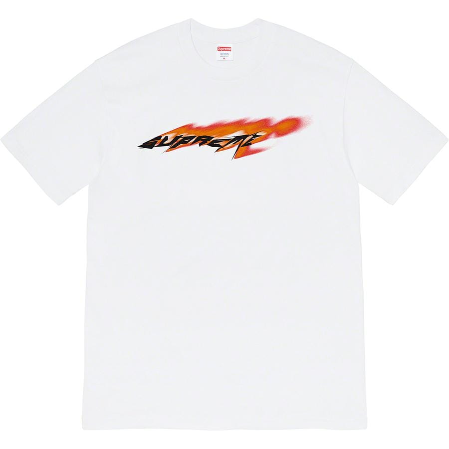 SUPREME CLOTHING SUPREME WIND TEE SHIRT WHITE SUP-WITWH