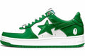 BAPE SHOES A BATHING APE BAPE STA LOW GREEN