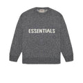 ESSENTIALS CLOTHING ESSENTIALS FOG KNIT SWEATER BLACK FOG-ESKSDS