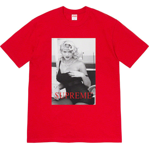 SUPREME CLOTHING ANNA NICOLE SMITH SUPREME TEE RED