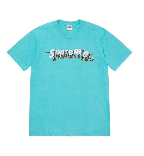 SUPREME CLOTHING SUPREME APES TEE TEAL
