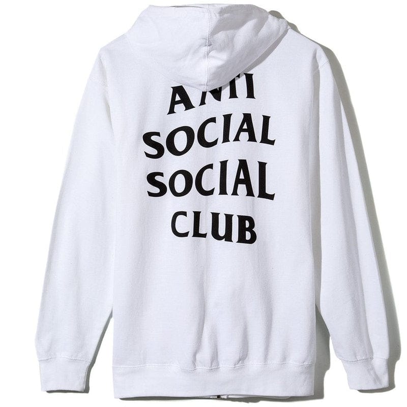 ANTI SOCIAL CLUB CLOTHING ANTI SOCIAL CLUB MASOCHISM HOODIE WHITE fMYkZV3ZG