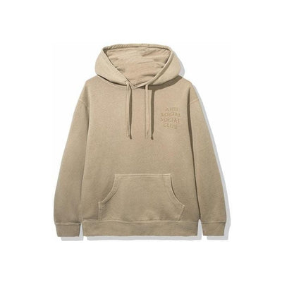 ANTI SOCIAL SOCIAL CLUB CLOTHING ANTI SOCIAL SOCIAL CLUB TONE DEAF HOODIE SAND