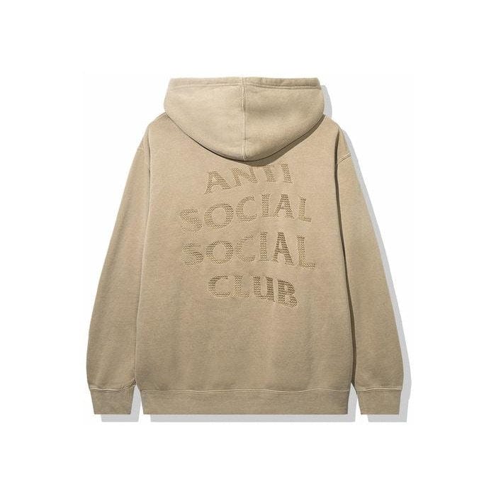 ANTI SOCIAL SOCIAL CLUB CLOTHING ANTI SOCIAL SOCIAL CLUB TONE DEAF HOODIE SAND