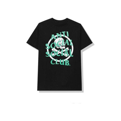 ANTI SOCIAL SOCIAL CLUB CLOTHING ANTI SOCIAL SOCIAL CLUB X NEIGHBORHOOD CAMBERED TEE BLACK