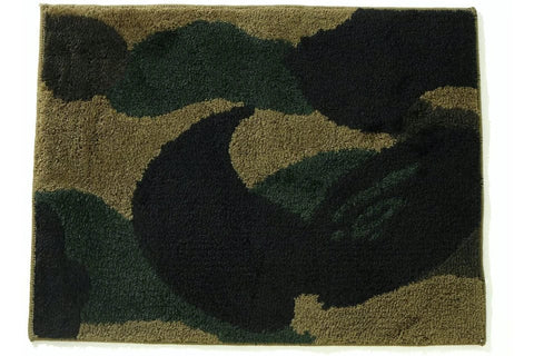 BAPE ACCESSORIES BAPE ABC CAMO RUG GREEN