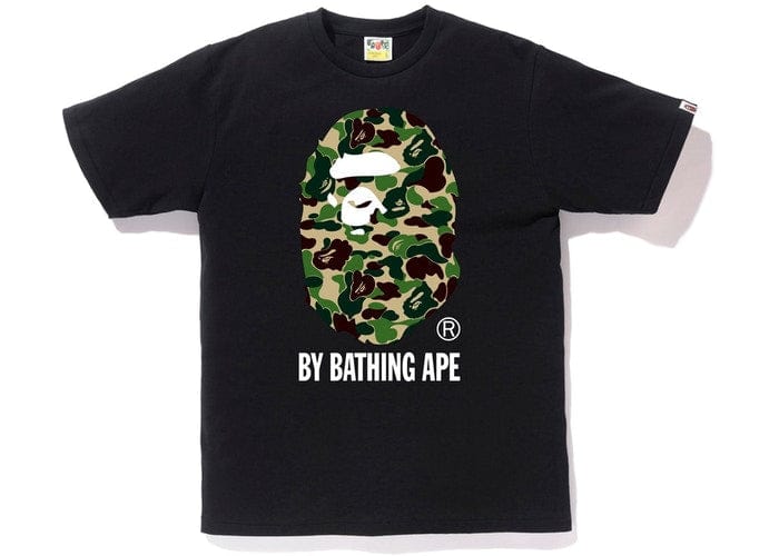 BAPE CLOTHING BAPE ABC BY BATHING TEE BLACK/GREEN