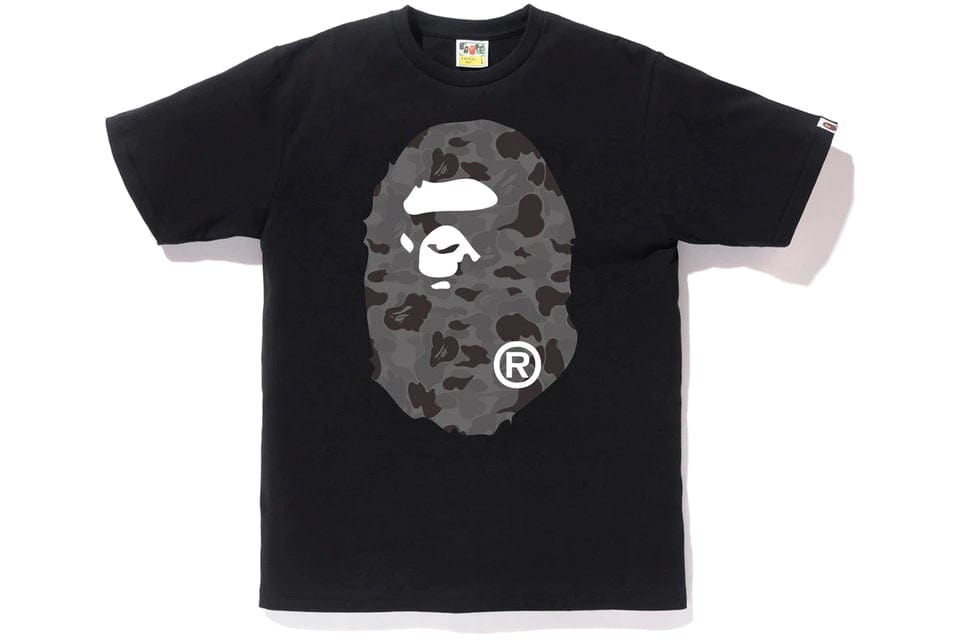 BAPE CLOTHING BAPE ABC CAMO TEE BLACK / GREY