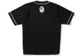 BAPE CLOTHING BAPE BASEBALL SHIRT BLACK