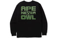 BAPE CLOTHING BAPE X OVO LONG SLEEVE BLACK