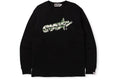 BAPE CLOTHING BAPE X OVO LONG SLEEVE BLACK