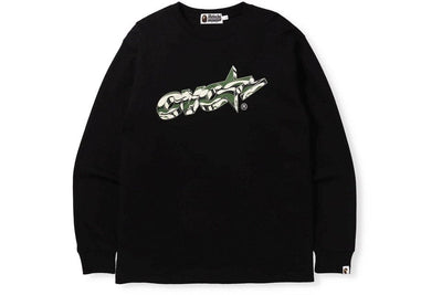 BAPE CLOTHING BAPE X OVO LONG SLEEVE BLACK