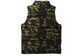 BAPE CLOTHING BAPE X OVO WOODLAND CAMO DOWN VEST GREEN