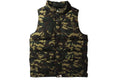 BAPE CLOTHING BAPE X OVO WOODLAND CAMO DOWN VEST GREEN