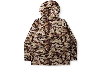 BAPE CLOTHING BAPE X OVO WOODLAND CAMO SNOWBOARD JACKET BEIGE