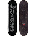 SUPREME ACCESSORIES SUPREME KAWS CHALK LOGO SKATEBOARD DECK BLACK