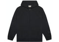 ESSENTIALS clothing ESSENTIALS FOG 3D SILICON ZIP UP HOODIE BLACK ZIPBLACK