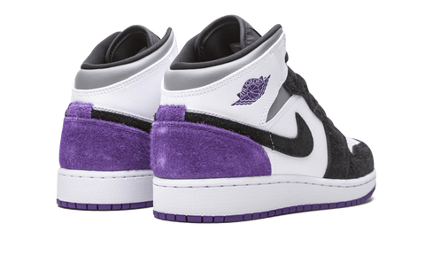 JORDAN SHOES JORDAN 1 MID LASER PURPLE GS