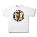 BAPE CLOTHING BAPE 1ST CAMO BUSY WORKS TEE WHITE/BEIGE