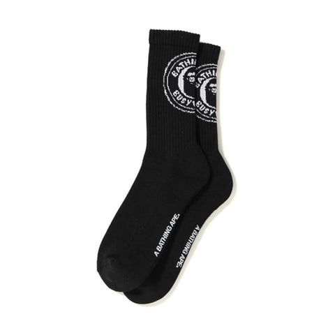 BAPE ACCESSORIES BAPE BWS SOCKS BLACK caVmpmWrz