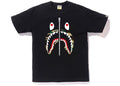 BAPE CLOTHING BAPE 1ST CAMO SHARK TEE BLACK/YELLOW