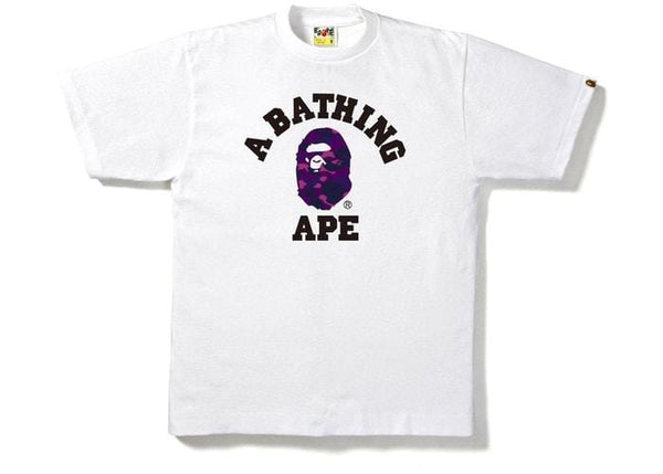 Purple bape shirt 2025